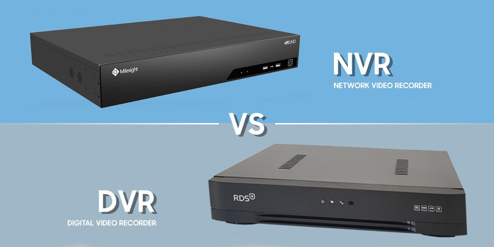 مقایسه DVR و NVR ( تفاوت )
