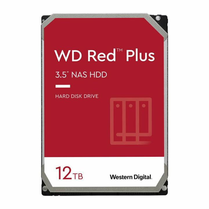 هارددیسک اینترنال وسترن دیجیتال سری Red Plus ظرفیت 12 ترابایت WD120EFBX
