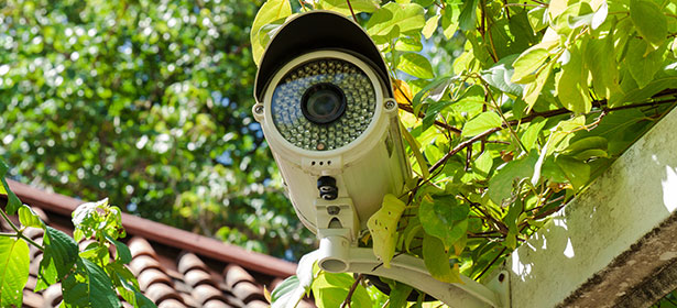 نصب دوربین مداربسته در باغ و ویلا