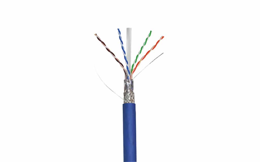 کابل شبکه لگراند Cat6 SFTP روکش PVC تمام مس بدون تست